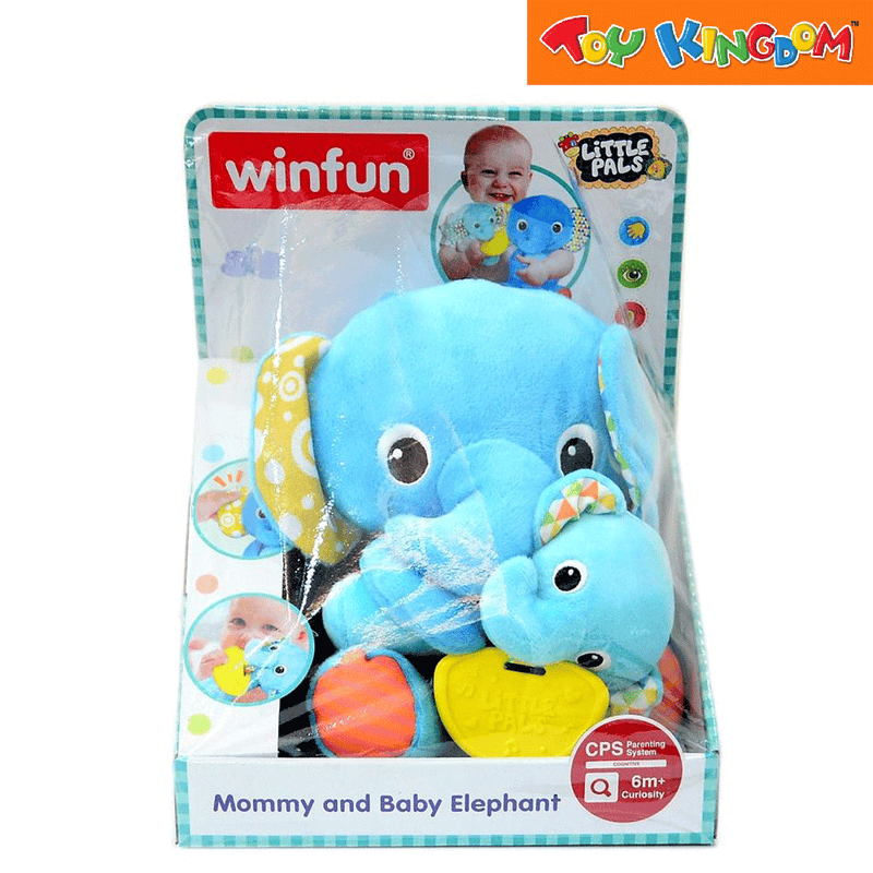WinFun Little Pals Mommy and Baby Elephant