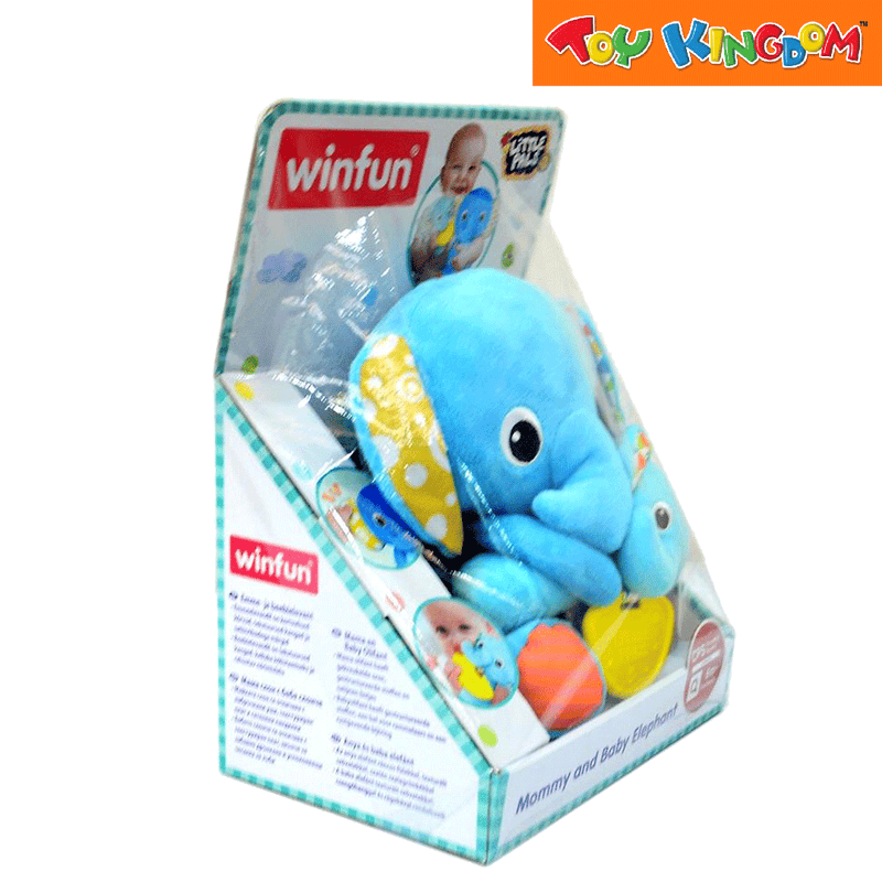 WinFun Little Pals Mommy and Baby Elephant