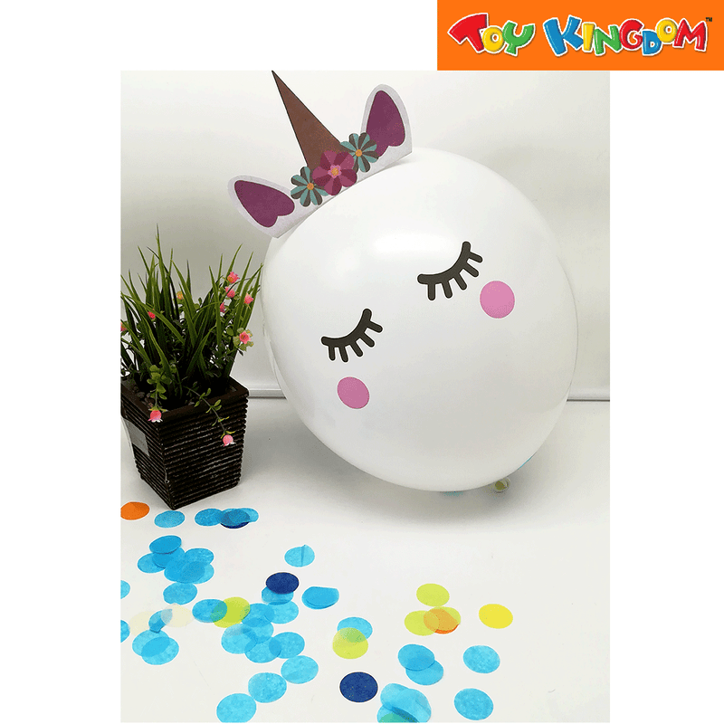 12 inch Balloon with Unicorn Sticker