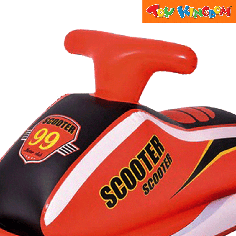 Jilong Red Scooter 36 x 20 inch Inflatable Pool Ride-On