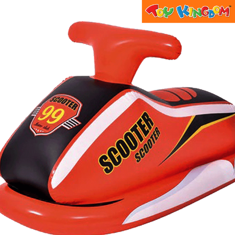 Jilong Red Scooter 36 x 20 inch Inflatable Pool Ride-On