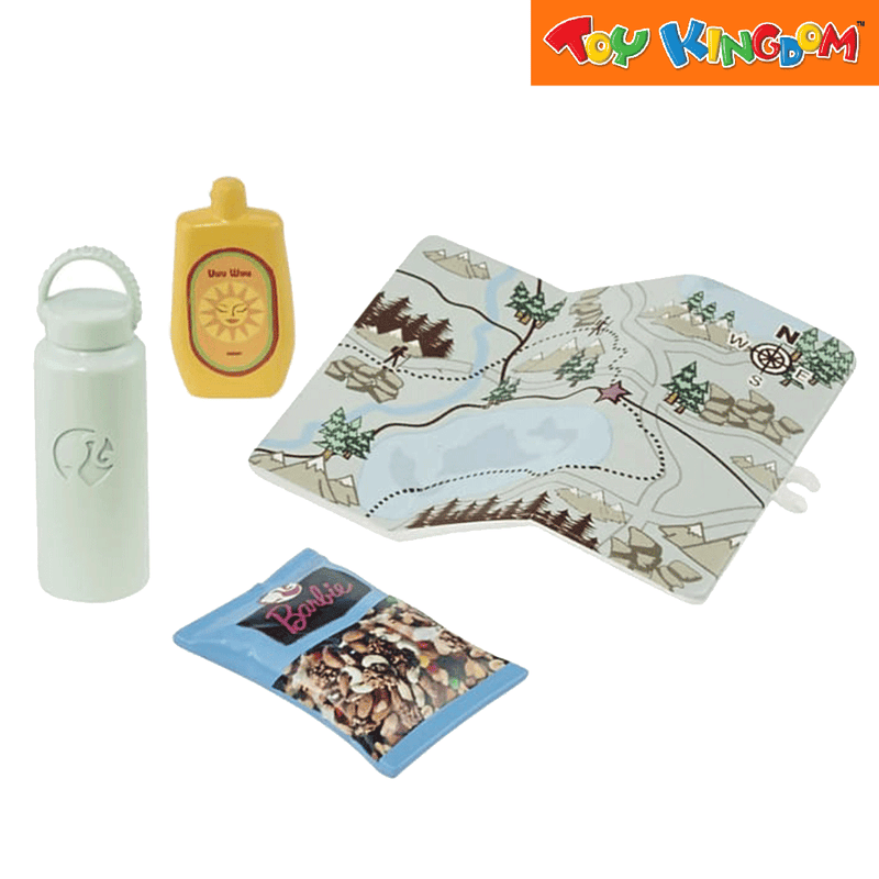 Barbie Hiking with Accessories Playset
