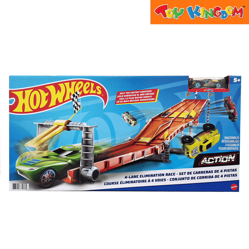 Hot Wheels Act 4 Lane Raceway Playset