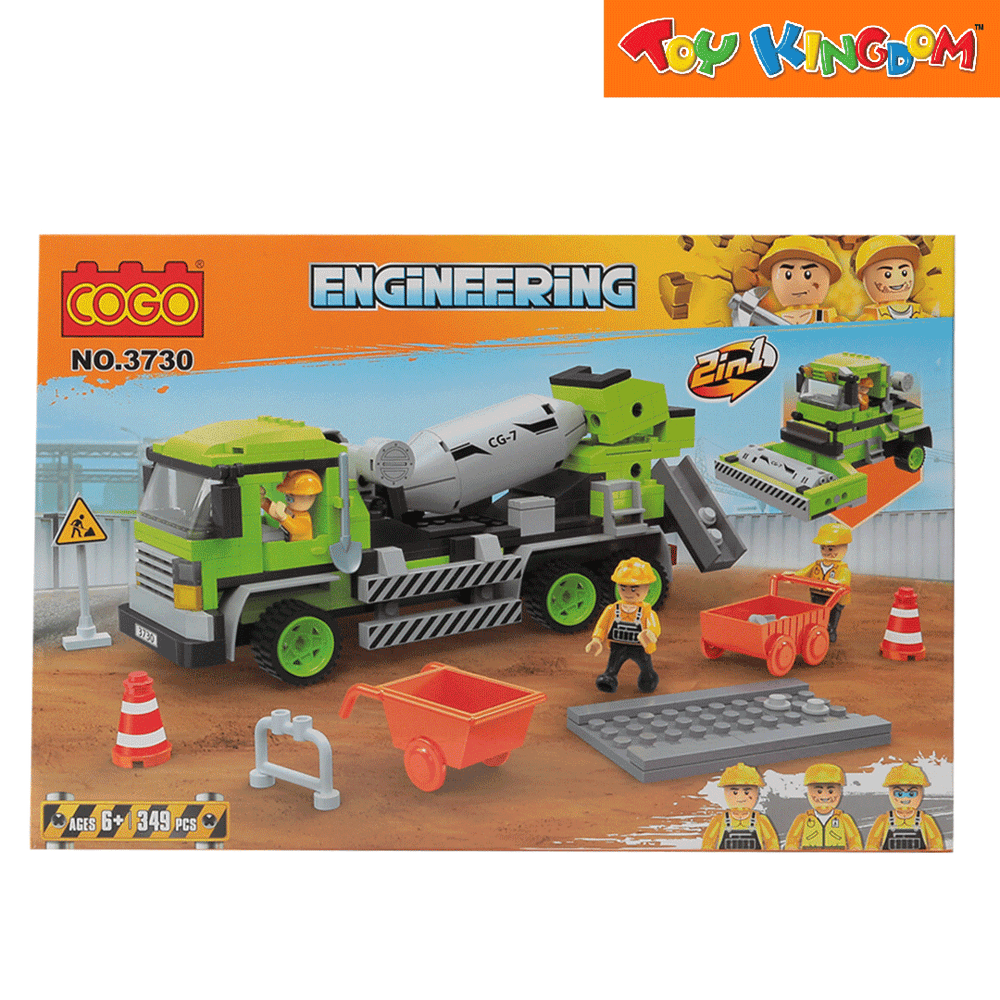 Cogo Engineering 2-in-1 Building Blocks Toy Kingdom