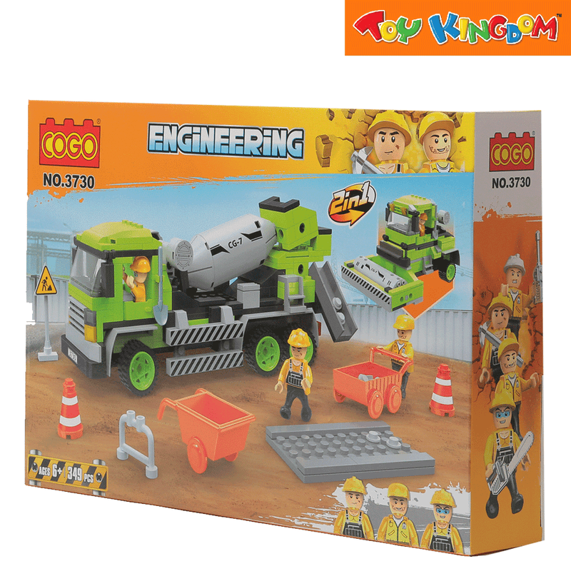 Cogo Engineering 2-in-1 Building Blocks