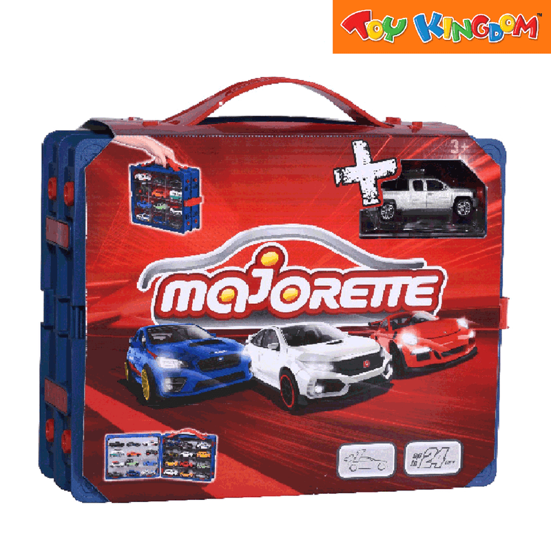 Majorette Carry Case Vehicle Playset