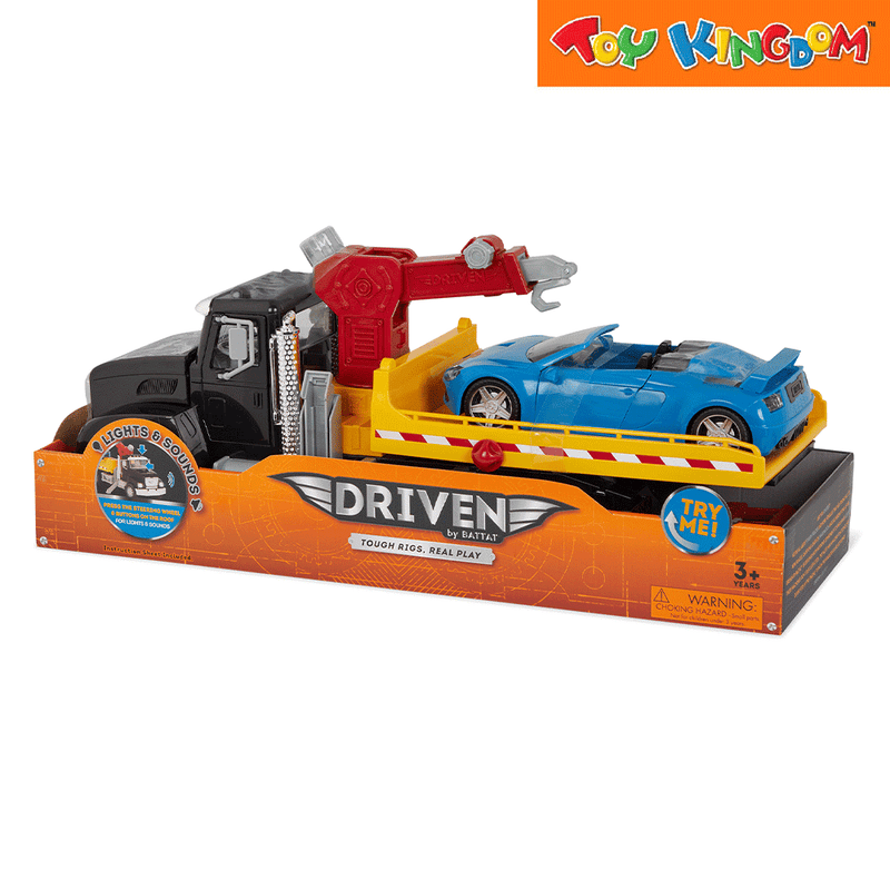 Driven By Battat Tow Truck Vehicle
