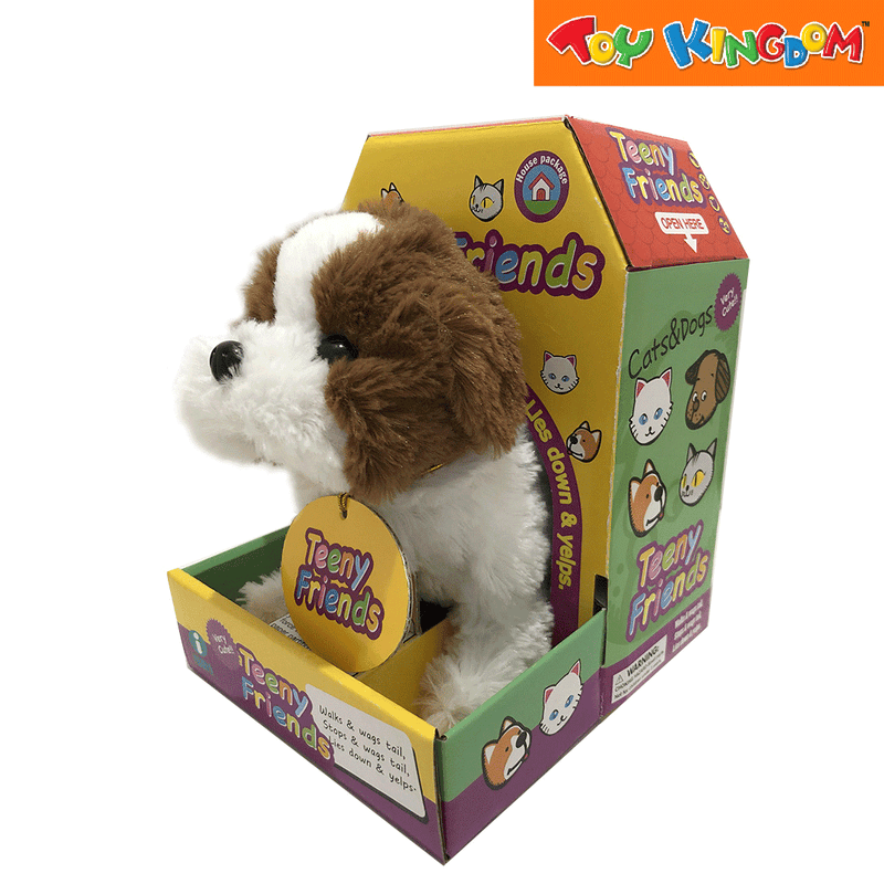 Iwaya Teeny Friends Baby St. Bernard Dog Toy