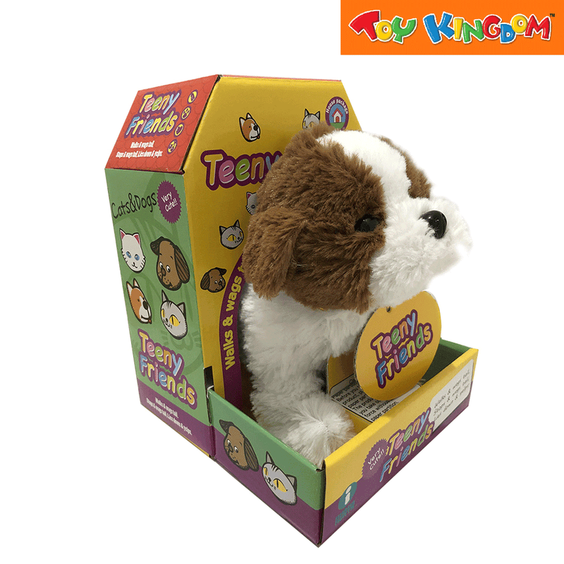 Iwaya Teeny Friends Baby St. Bernard Dog Toy