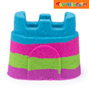 Kinetic Sand Rainbow Unicorn Castle Squeezable Sand