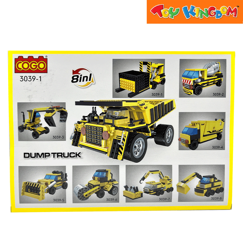 Cogo Construction Forklift Building Blocks