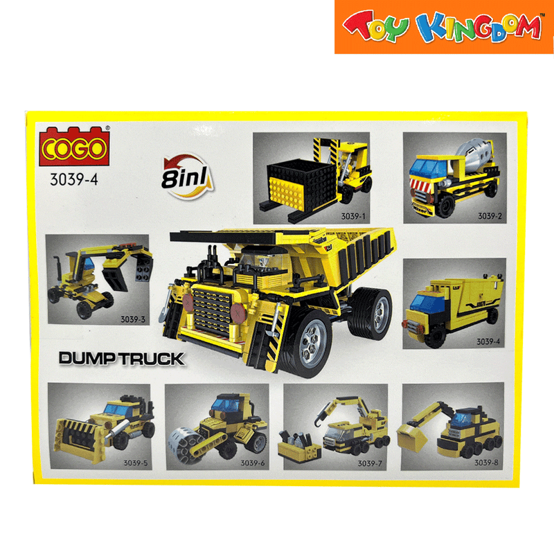 Cogo Construction 8-in-1 Building Blocks