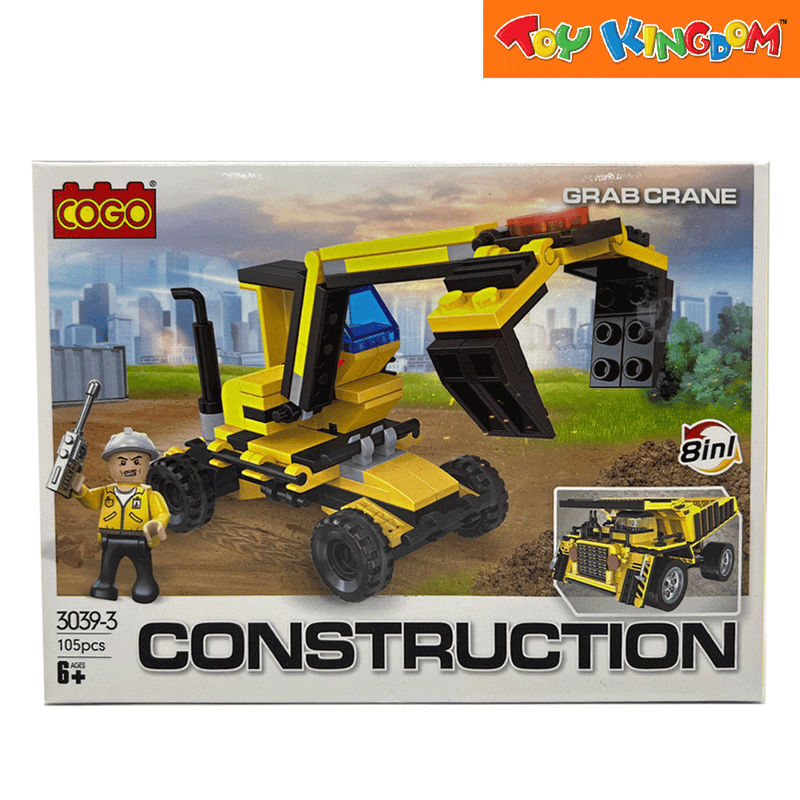 Cogo Construction 8-in-1 Building Blocks