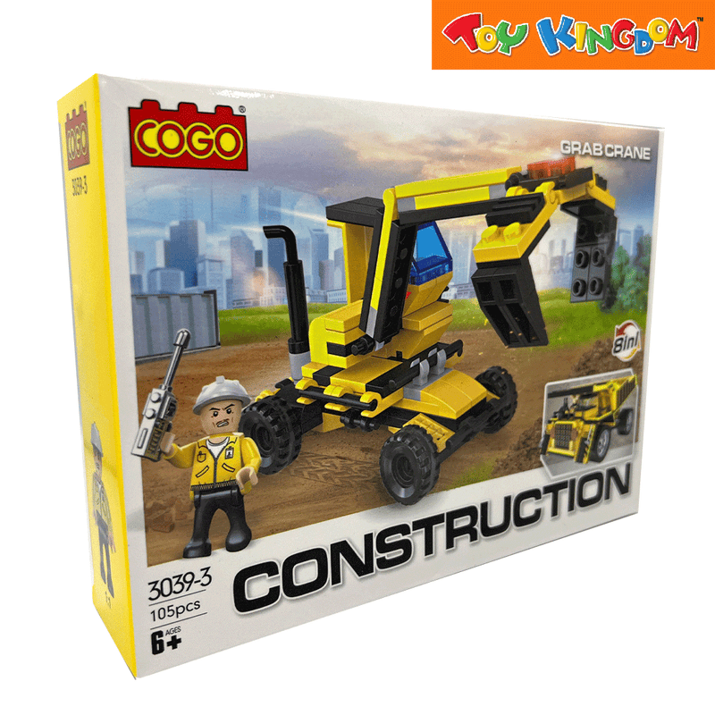 Cogo Construction 8-in-1 Building Blocks
