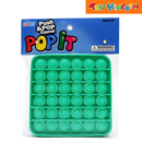 Push and Pop Game! Dark Green Square Fidget Toy