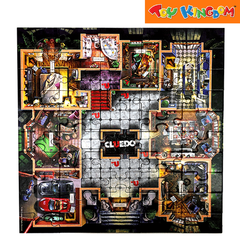 YWOW Hasbro Cluedo 50 pcs Mini Puzzle