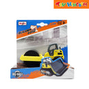 Maisto Fresh Metal Builder Zone Street Roller Yellow Die-cast