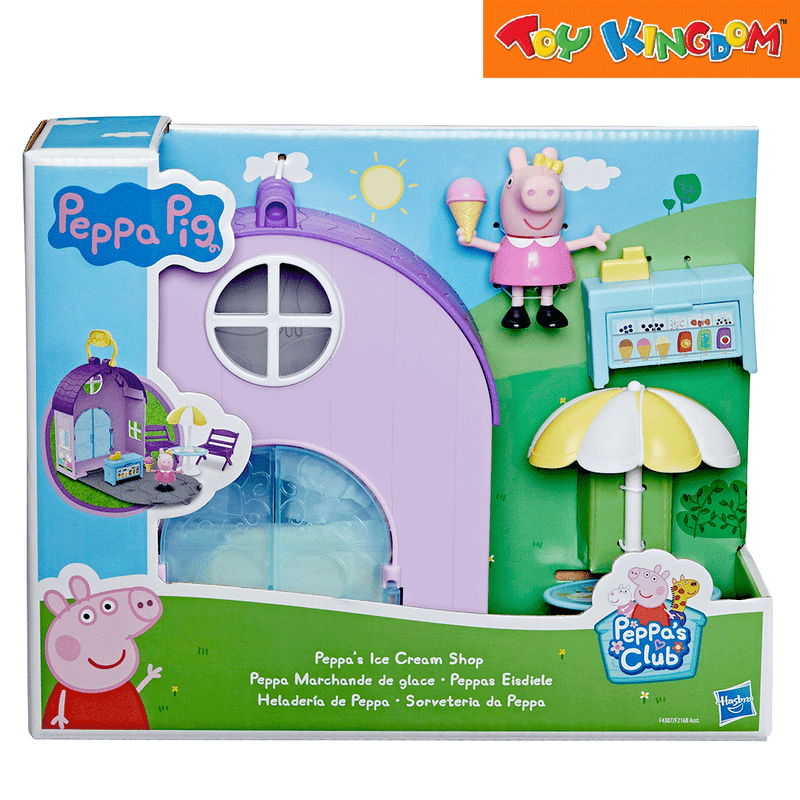 Peppa Pig Peppa Day Trip Peppa's Ice Cream Shop Playset