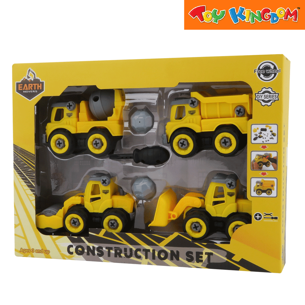 Toy earth moving 2024 equipment