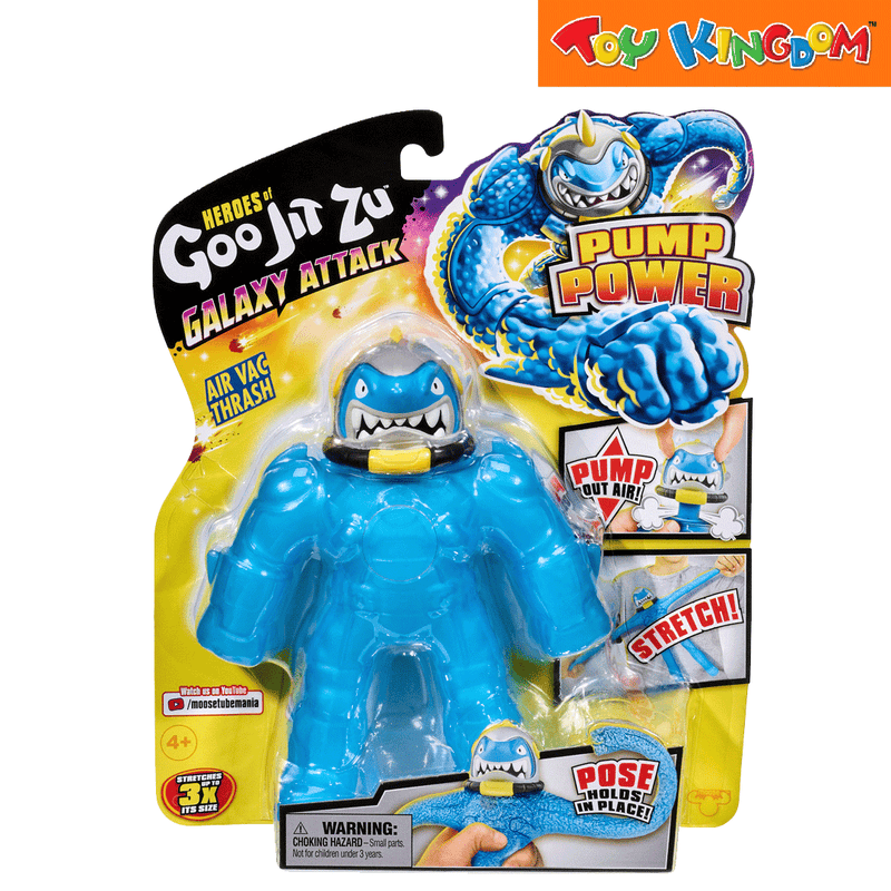 Heroes of Goo Jit Zu Series 5 Galaxy Attack Air Vac Pack Thrash Stretchable Figure