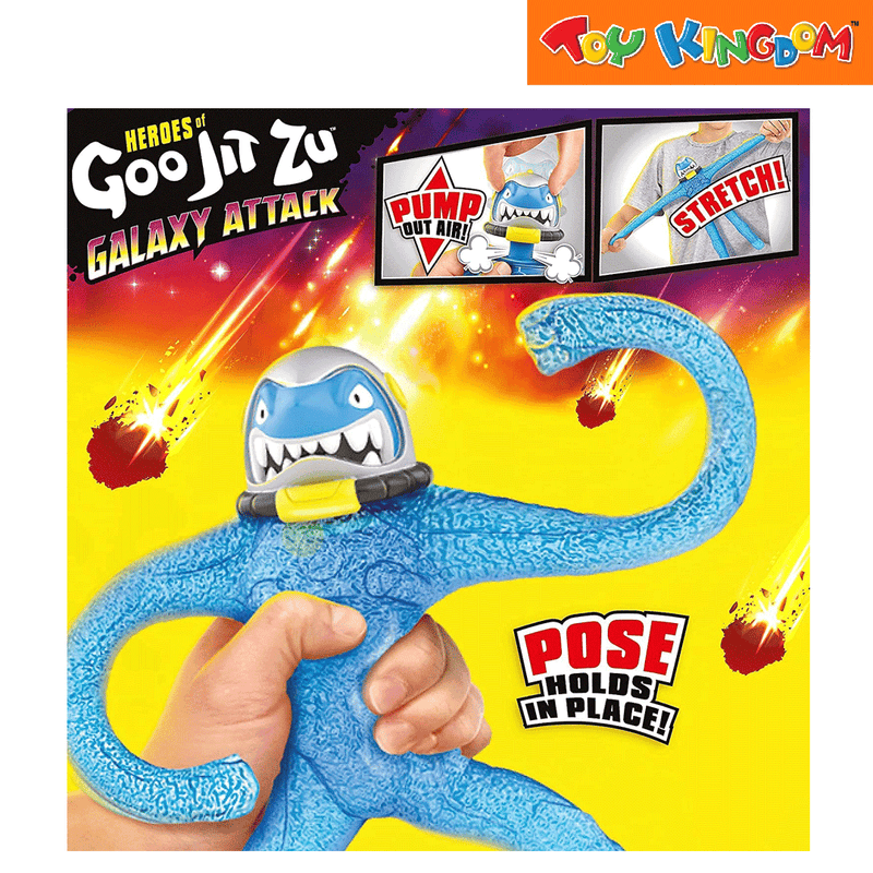 Heroes of Goo Jit Zu Series 5 Galaxy Attack Air Vac Pack Thrash Stretchable Figure