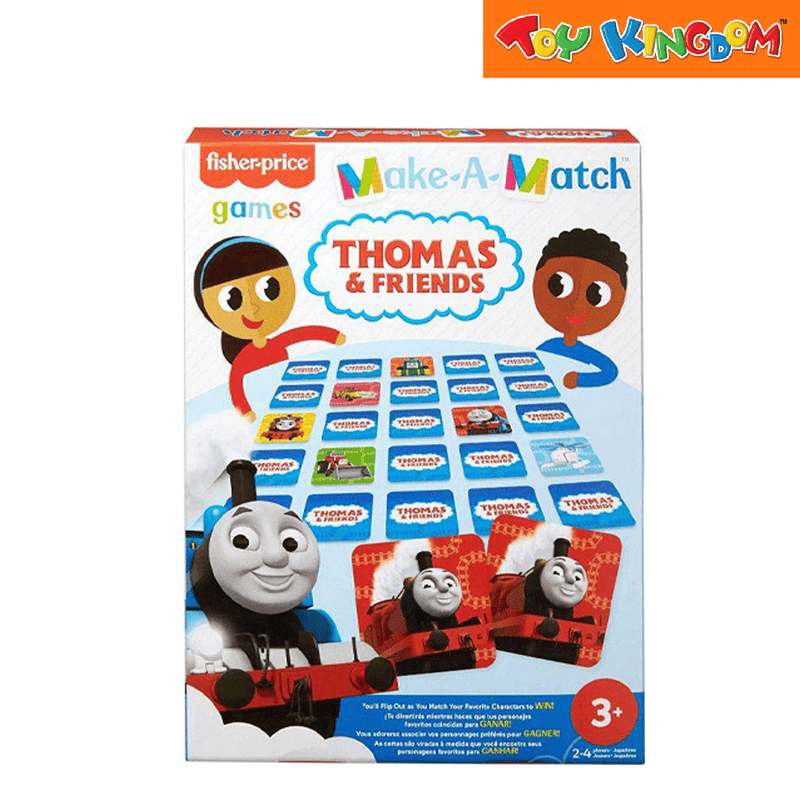 Fisher-Price Licensed Games Make-a-Match Thomas