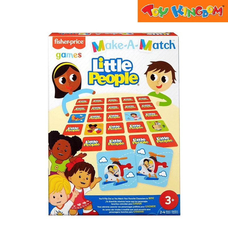 Fisher-Price Licensed Games Make-a-Match Little People