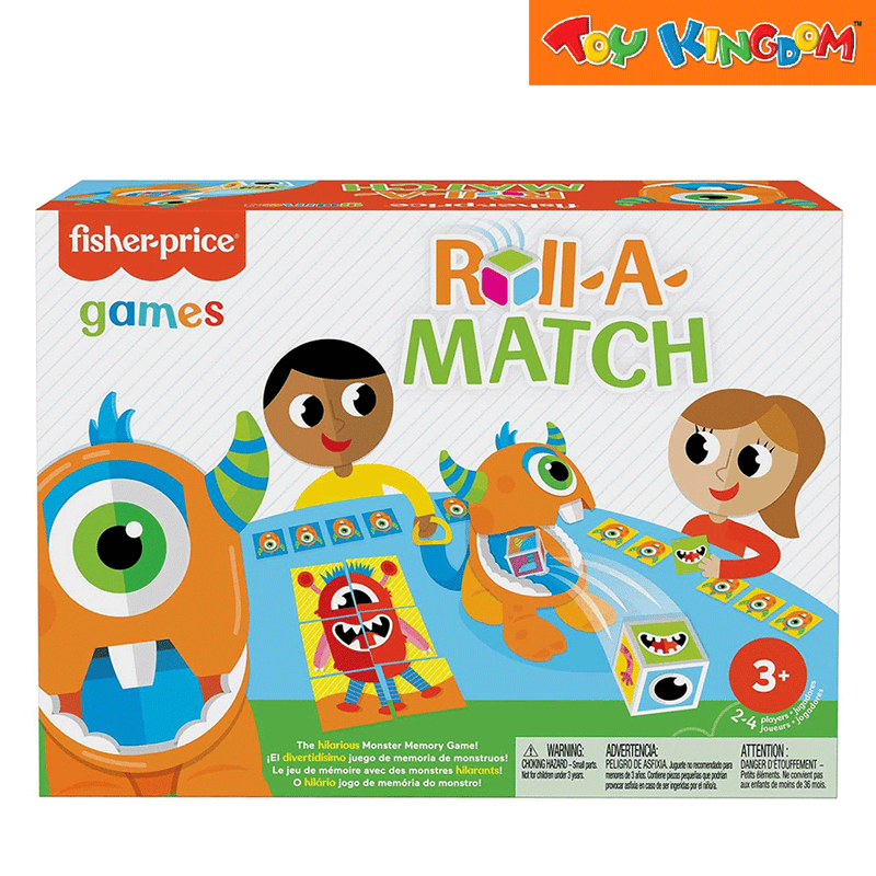 Fisher Price Monster Match Game Toy Kingdom