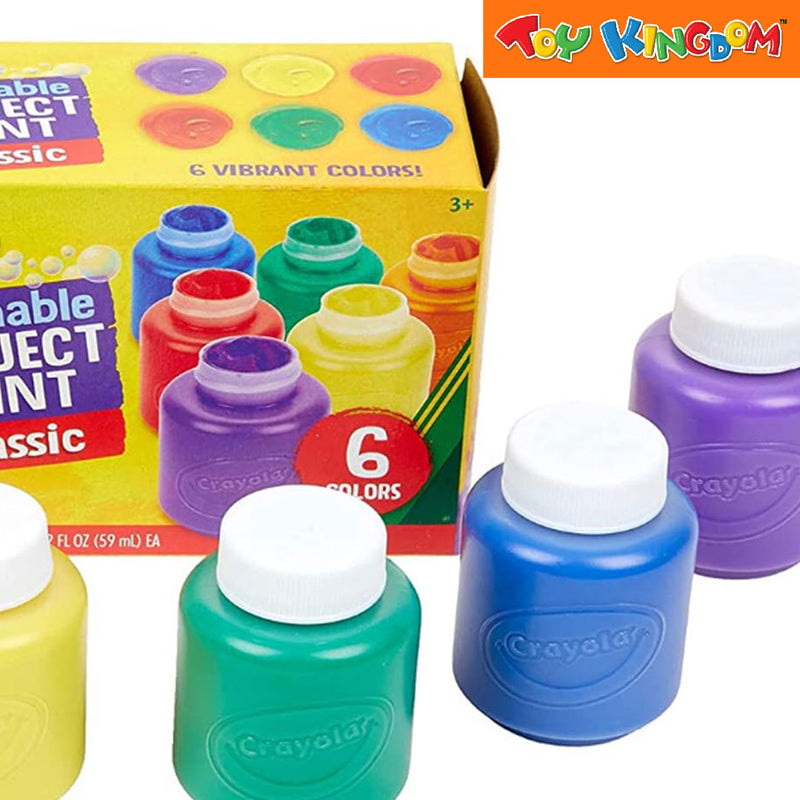 Crayola Classic Washable Project Paint Set