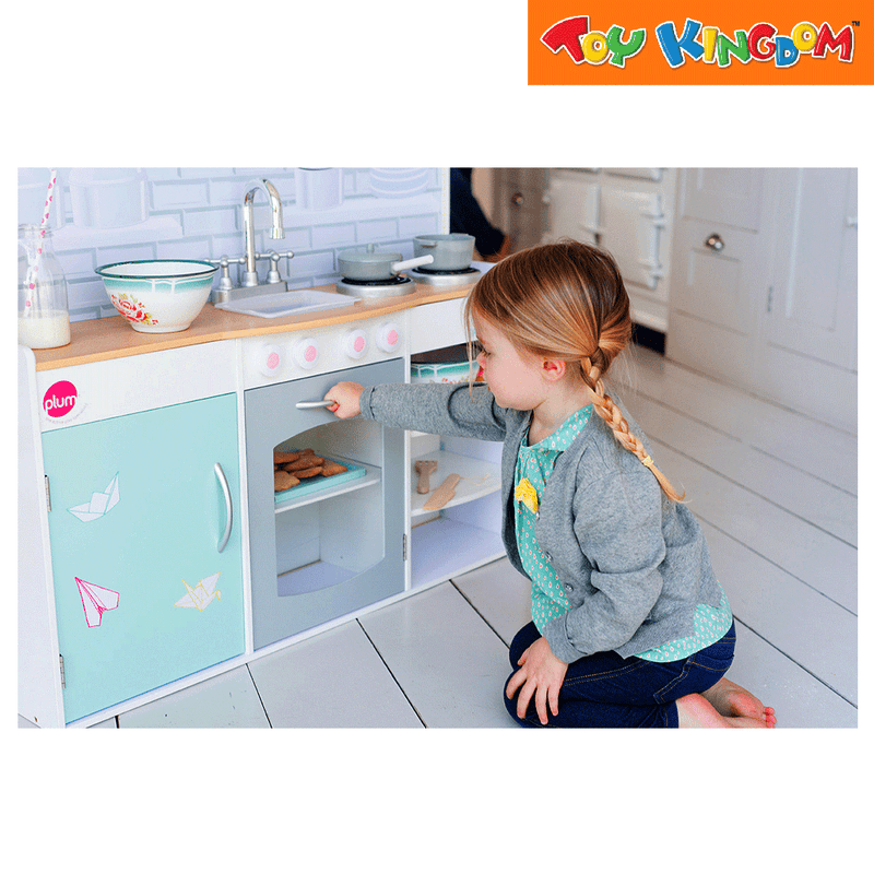 Starkids 2 in 1 Townhouse and Kitchen Playset Toy Kingdom