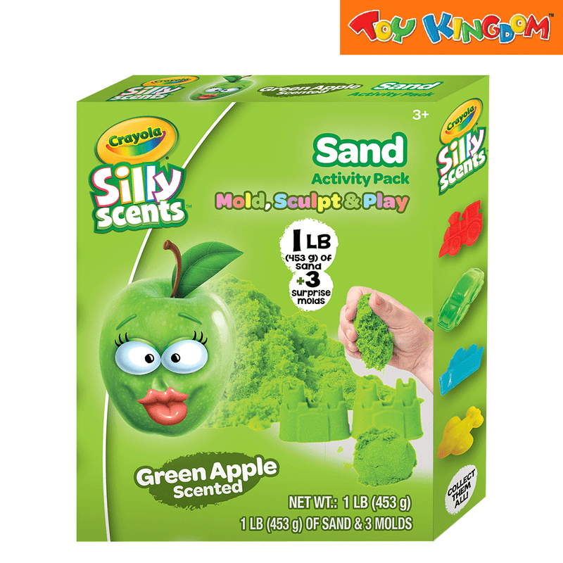 Crayola Silly Scents Green Apple Sand Activity Pack