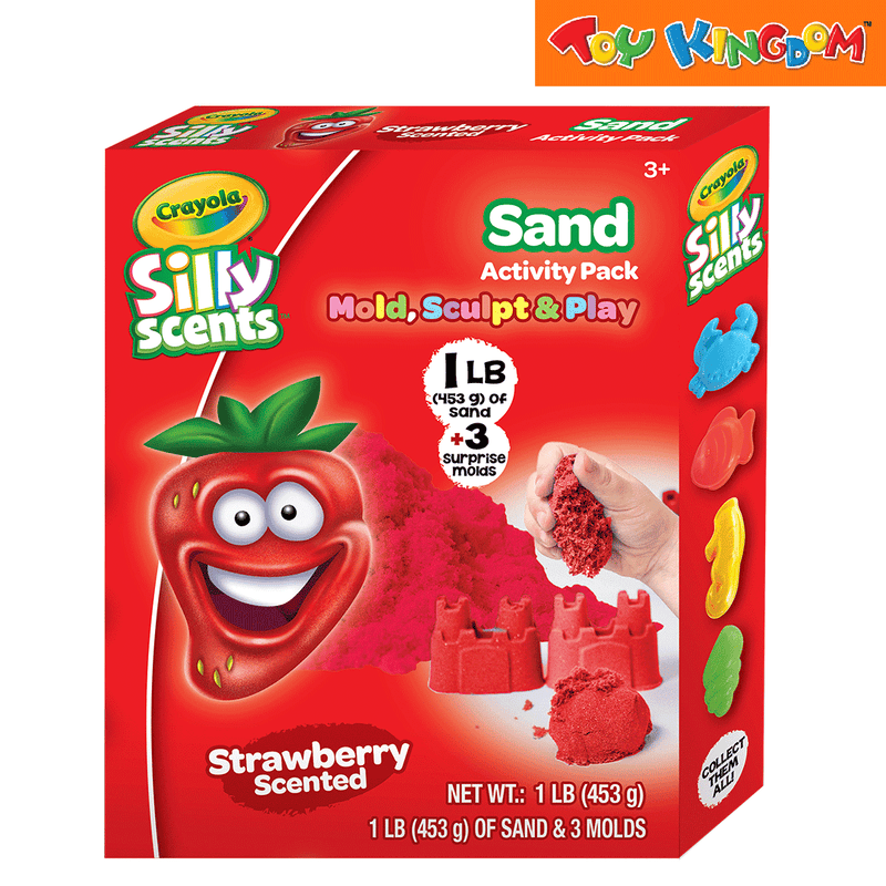 Crayola Silly Scents Strawberry Sand Activity Pack