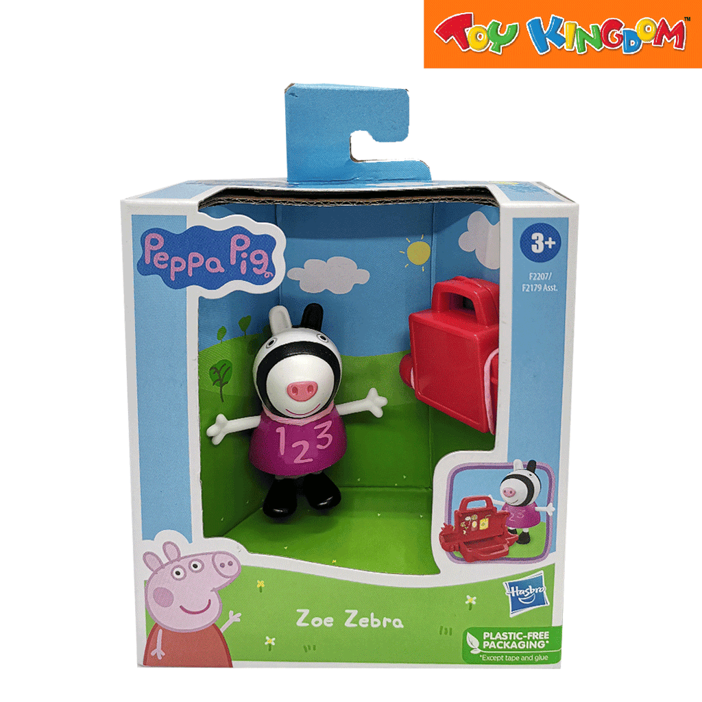 Peppa pig zoe zebra figure shop