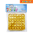 Push and Pop Game Square Yellow Fidget Toy