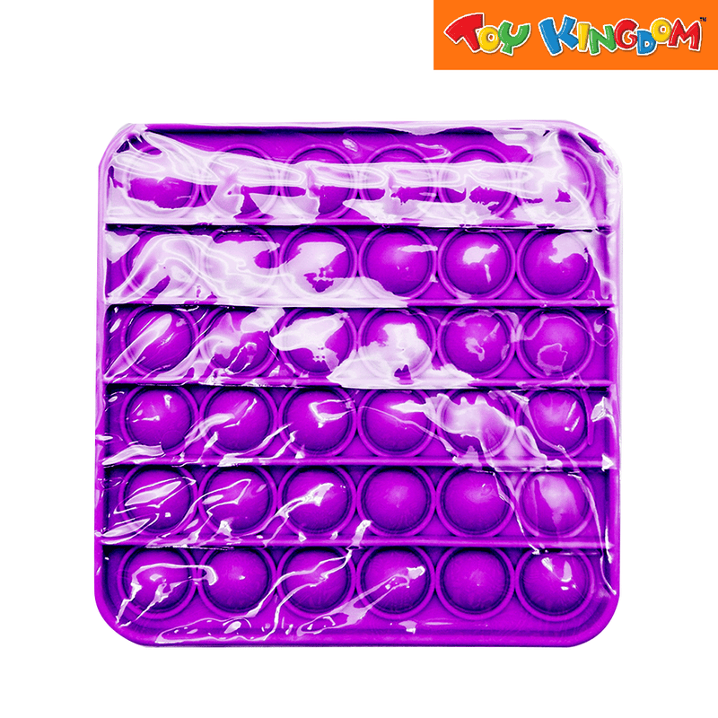 Push and Pop Game Square Purple Fidget Toy