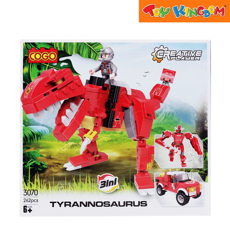 Cogo Creative Tyrannosaurus Building Blocks