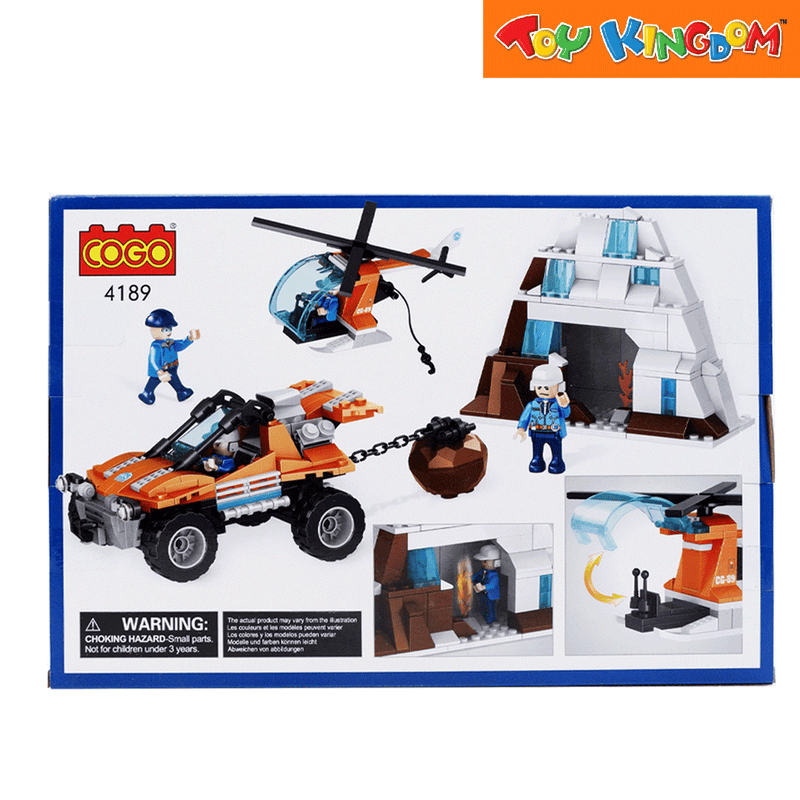 Cogo City Pole Rescue Building Blocks