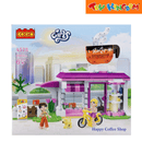 Cogo Girls Happy Coffee Shop Building Blocks