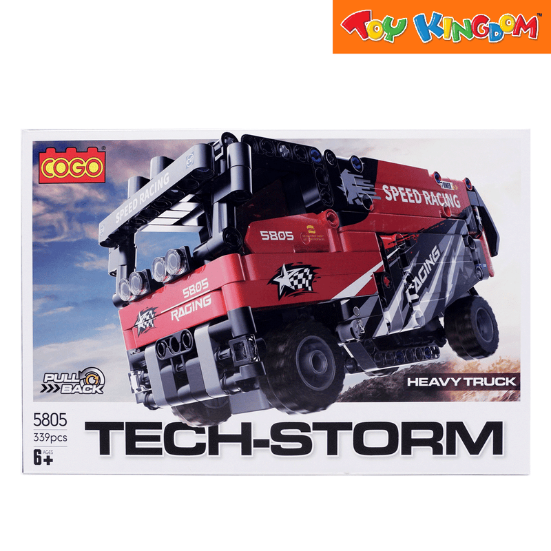 Cogo Tech-Storm Heavy Truck Building Blocks
