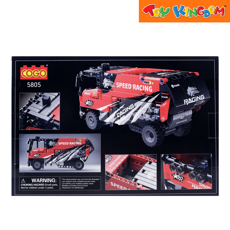 Cogo Tech-Storm Heavy Truck Building Blocks