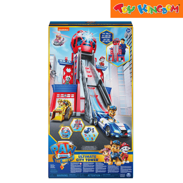 Paw Patrol Lifesize Movie Tower 36 inch Playset Toy Kingdom