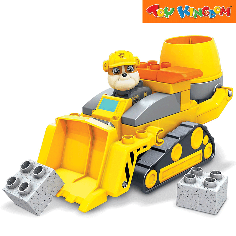 Mega Bloks Paw Patrol Rubble's City Construction Truck