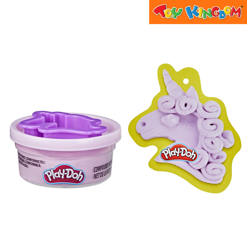 Play-Doh Pocket Size Creations Unicorn Purple Dough
