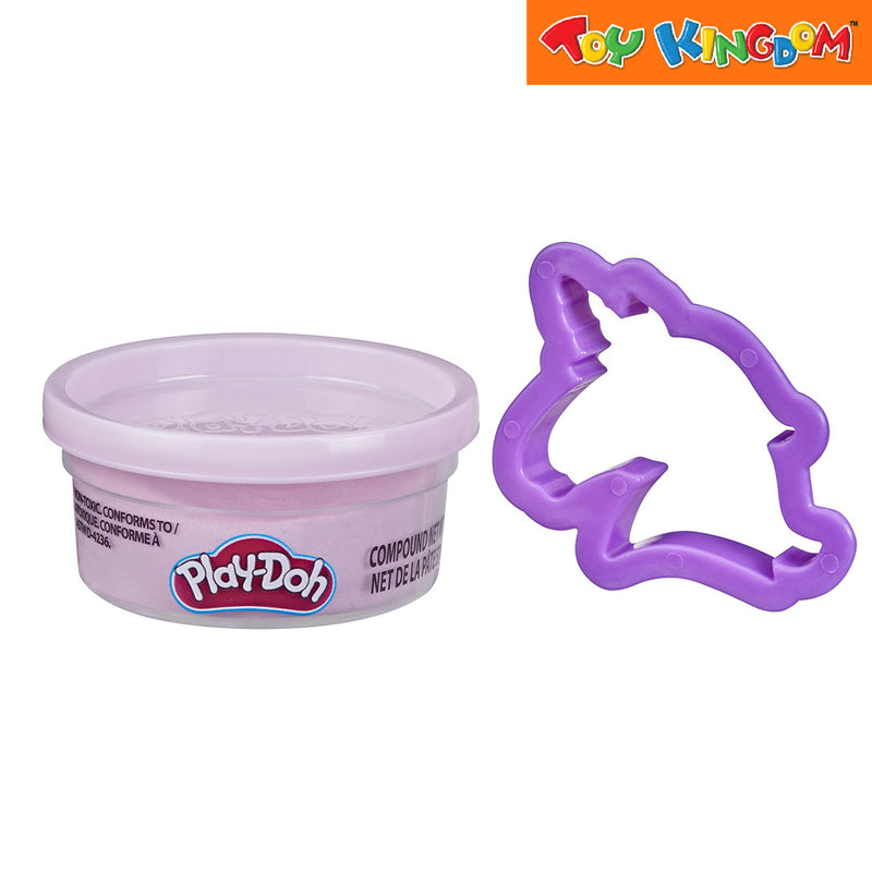 Play-Doh Pocket Size Creations Unicorn Purple Dough