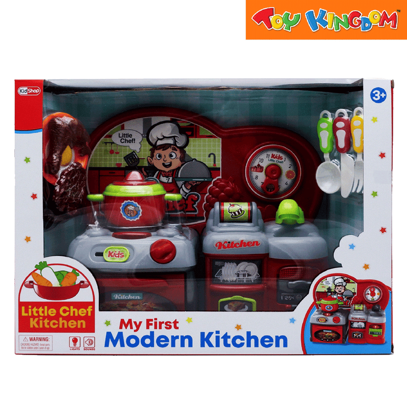 KidShop My First Modern Kitchen Stove and Sink Playset