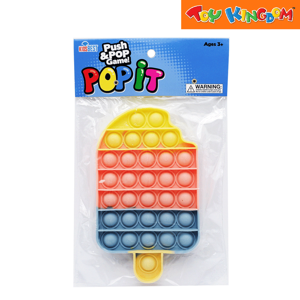 Push and Pop Game Ice Cream Fidget Toy