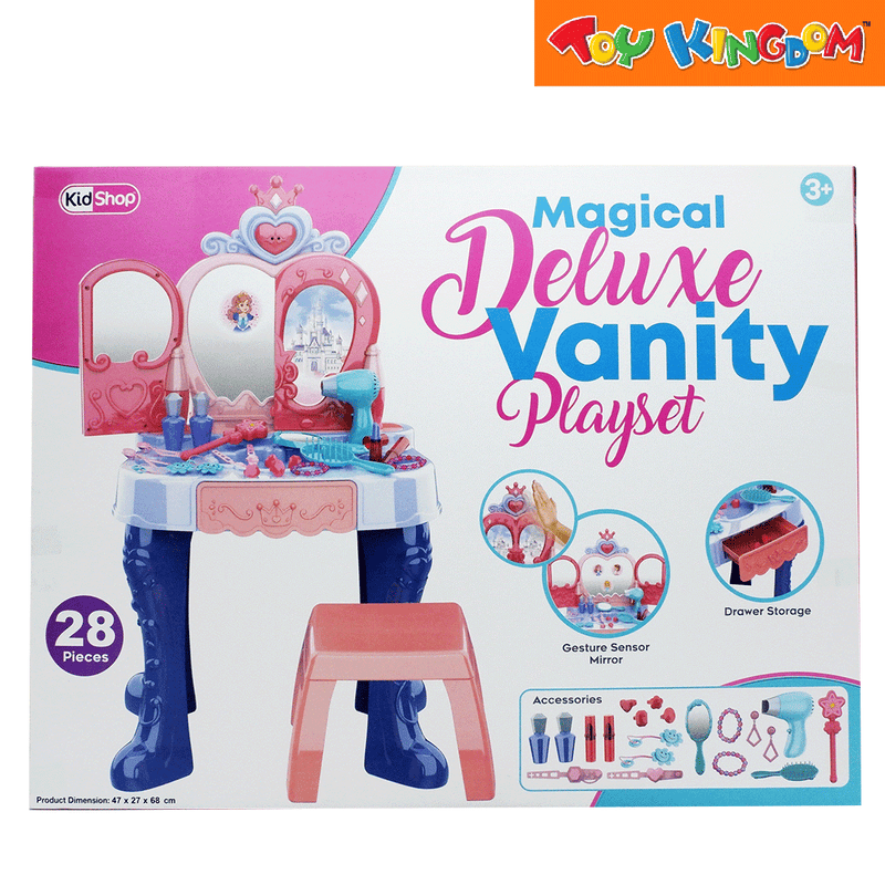 KidShop Magical Deluxe Vanity Playset Toy Kingdom