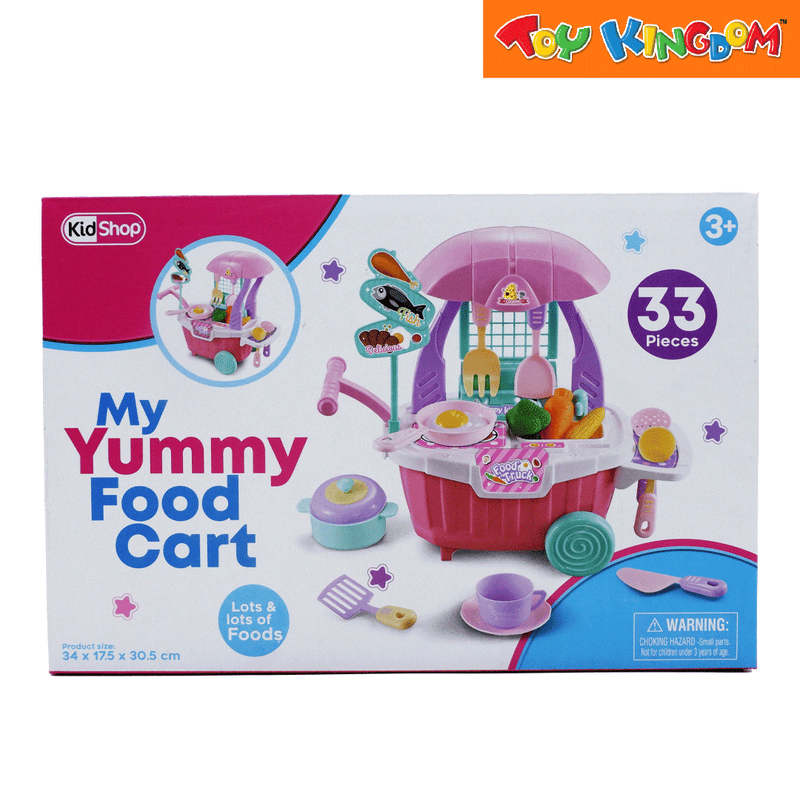 KidShop My Yummy Food Cart Playset