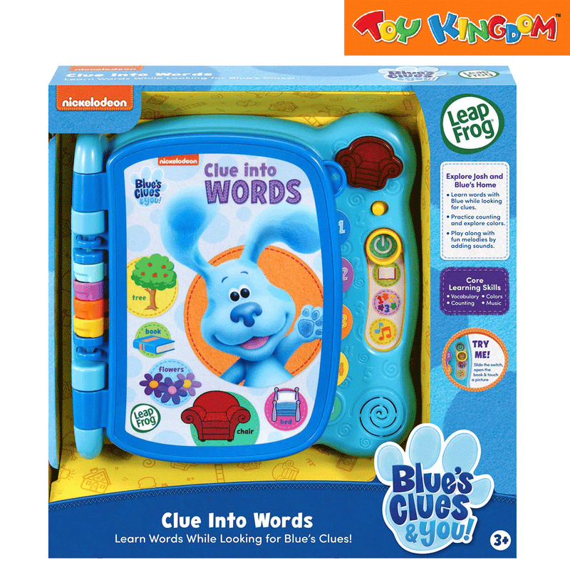 LeapFrog Blue's Clues & You! ITPS Clue Into Words Digital Book