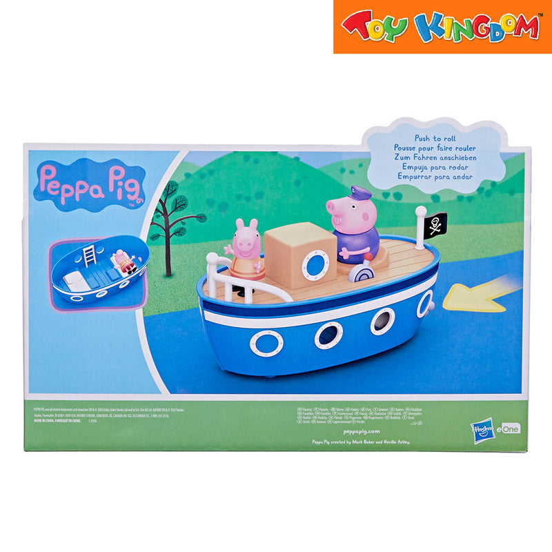 Peppa Pig Grandpa Pig's Cabin Boat Playset